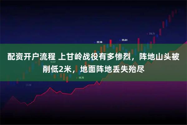 配资开户流程 上甘岭战役有多惨烈，阵地山头被削低2米，地面阵地丢失殆尽